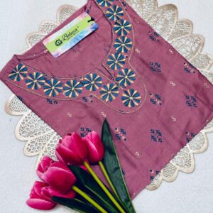 Embroidery Daily Wear Kurta