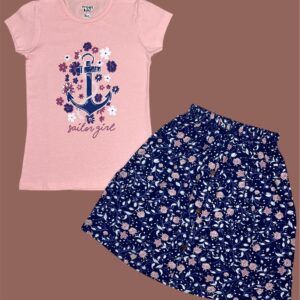 Girls Skirt Set