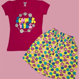 Girls Skirt Set